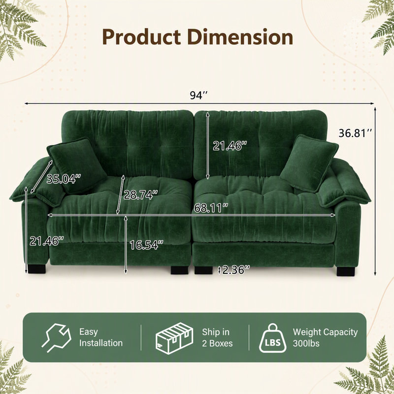 Modern Modern, Chenille verte