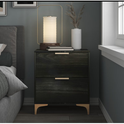 55.12 cm W Bedside Table