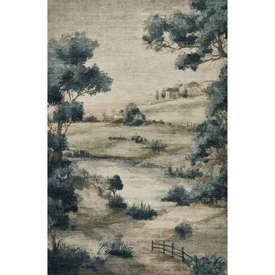 Tapis multisurfaces Kenyon en PET tufté à la main, 2,44 m x 3,05 m