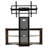 Kyan Curved Wood TV Stand with Mount for Up to 85" TVs-42941574
