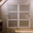 80" 3-Lite Frosted Closet Sliding Doors With Hardware Kit & Handles-102802178