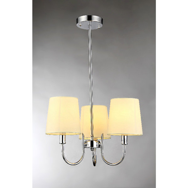 Rosia 3 - Light Dimmable Classic / Traditional Chandelier Winston Porter