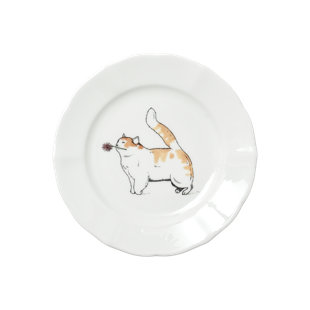 Thibaud Herem Objet 6" Plate (Cat)