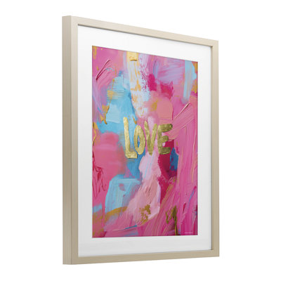«Glam Love In Motion», reproduction encadrée sous verre, conception de Svetlana Aleynikova