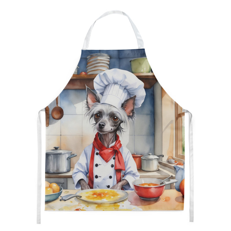 No Pattern Bib Apron