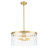 Elonso 5 - Light Glass Kitchen Island Pendant Light