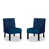 Velours bleu foncé