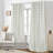 Goffredo 100% Blackout Natural Linen Curtains for Bedroom  Double Layer Drape Farmhouse Thermal Insulated Rod Pocket Back Tab Full Light Blocking 2 Panels for Living Room Nursery-1001974341-1001974398