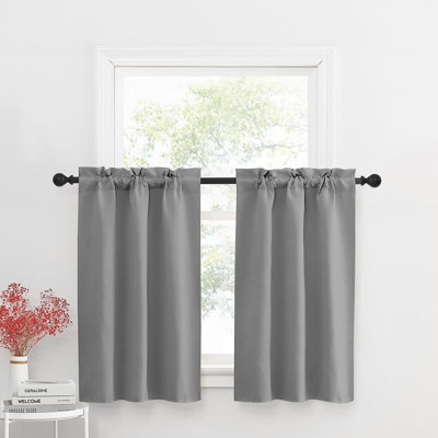 Polyester Blackout Rod Pocket Valance