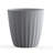 Crescent Garden Pleat Modern Round Pot Planter-606018348-606018355
