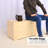 Multi-Purpose Wooden Toy Storage Box with Lid - Large Bed End Storage Bench
