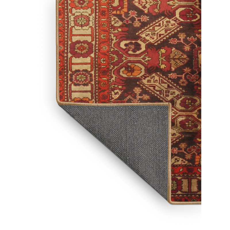 Tapis rouge à motif sud-ouest, Rectangle 5 pi x 8 pi