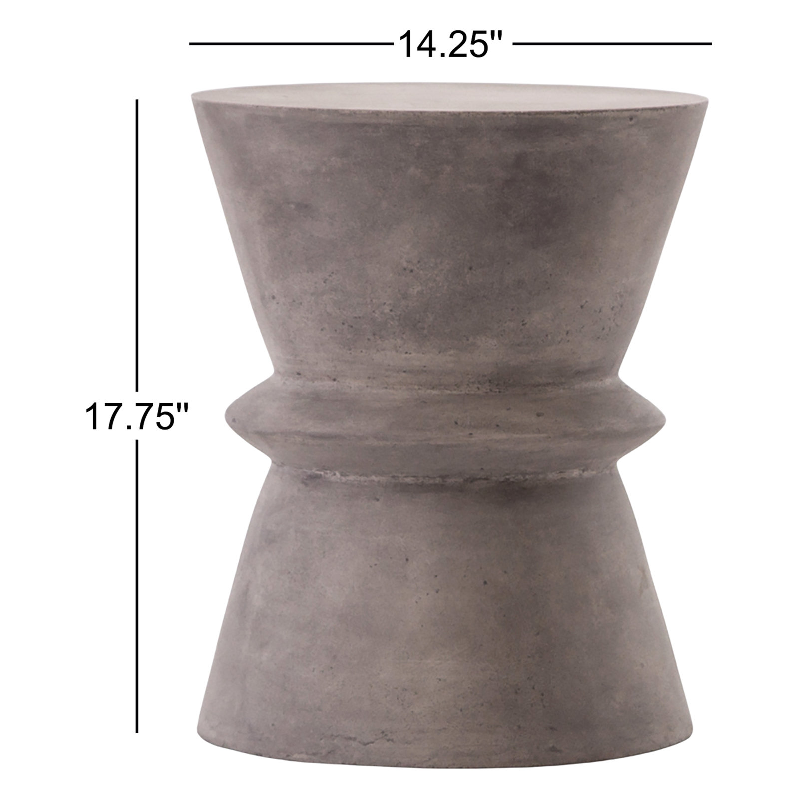 Dormington End Table, Dark Gray