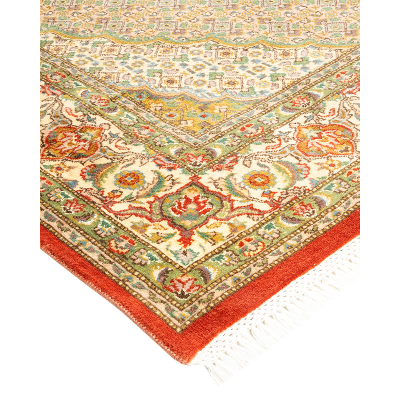 Classic One-of-a-Kind 5' 8" X 8' 0" Hand Knotted Area Rug