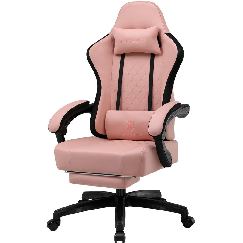 GTPLAYER Racing Chair, Black/Orange