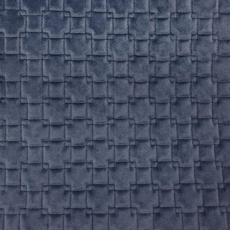 Quilt Velvet | Kerry Fabric_KERRY, Navy