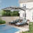 Slovin 118.11'' x 118.11'' Rectangular Lighted Cantilever Umbrella-1366806498