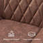 43cm H Upholstered Metal Side Chair-1264627297