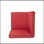 COIN ET TABLE BASSE, ROUGE