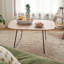 Table basse ronde pour chambre à coucher