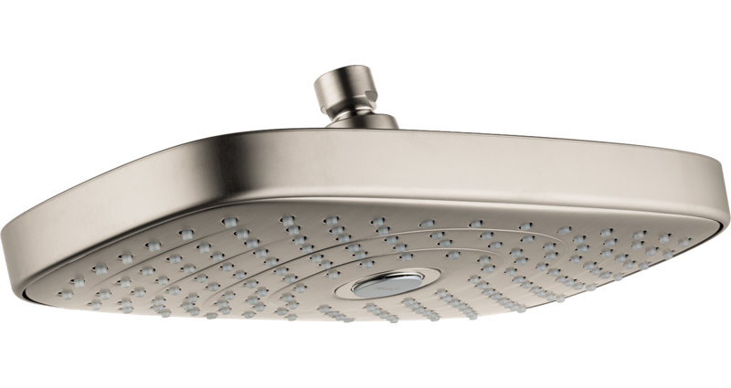Raindance E300 Rain Shower Head with Select, Brushed Nickel