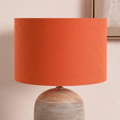 Lino Self Lined Linen Drum Shade