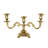 Aluminum Metal Scrolled Decorative Candelabra-469743655