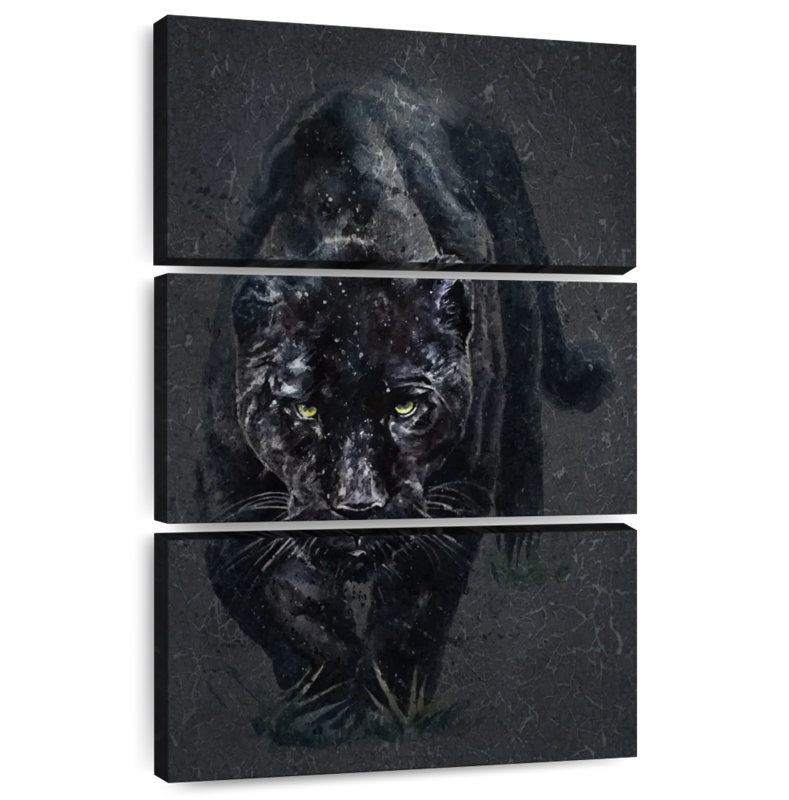 Brampt Black Panther, 38" H x 24" W