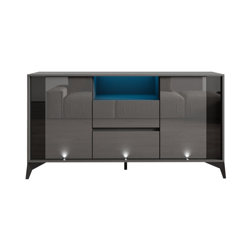 Evel 03 63" Sideboard, Gray