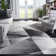 Tapis gris / noir Asumi