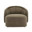Fauteuil d'appoint moelleux avec design incurvé ergonomique-259418040