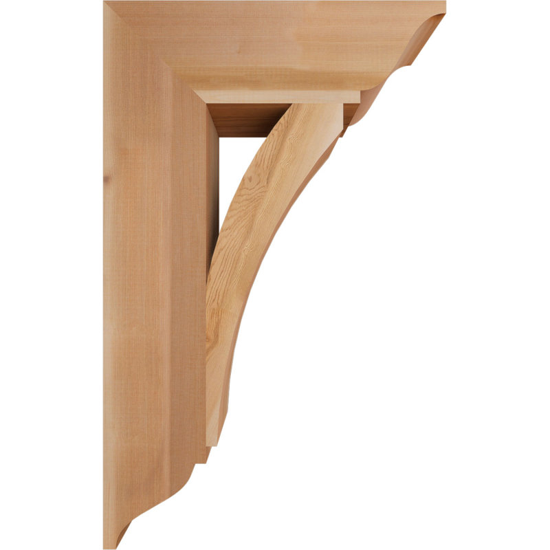 Support l 5 pi 1/2 po x P 20 po x H 32 po Thorton, H 32 po x l 5,5 po x P 20 po, Cèdre rouge