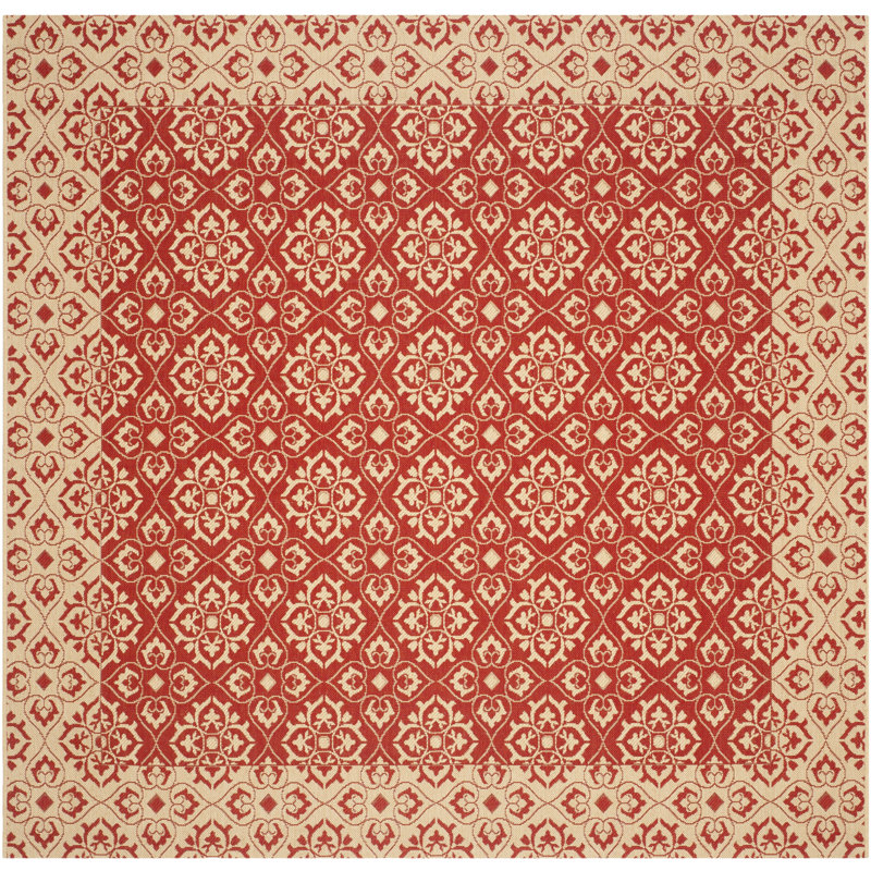 Tapis d'intérieur / extérieur Lynn Performance, Carré 7 pi 10 po