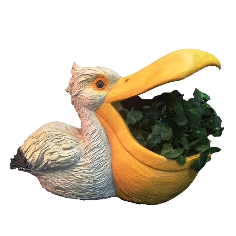 https://assets.wfcdn.com/im/30734444/resize-h755-w755%5Ecompr-r85/3482/34820668/Life%27s+a+Beach+Pelican+Mouth+Planter+Statue.jpg