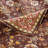 Benjara Athens Throw Blanket, Chocolate Brown Polyester, Jacobean Print
