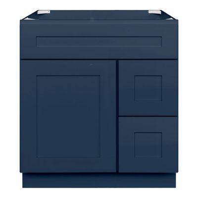 Base de meuble-lavabo simple 30 po seulement
