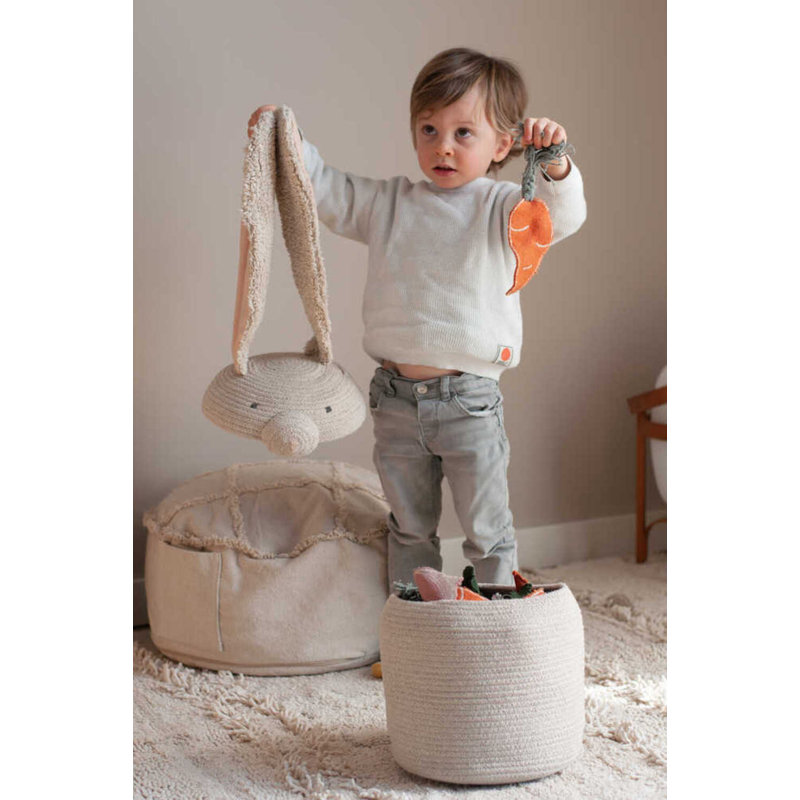 The Animal Crew Cotton Blend Decorative Basket