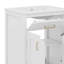 Ensemble de meuble-lavabo avec lavabo en céramique