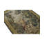 Wool Abstract Area Rug in Green