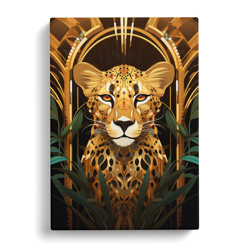Cheetah - Wrapped Canvas, 50cm H x 35cm W x 3cm D