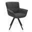 Ensemble de 2 chaises pivotantes en tissu Iunia-103827946