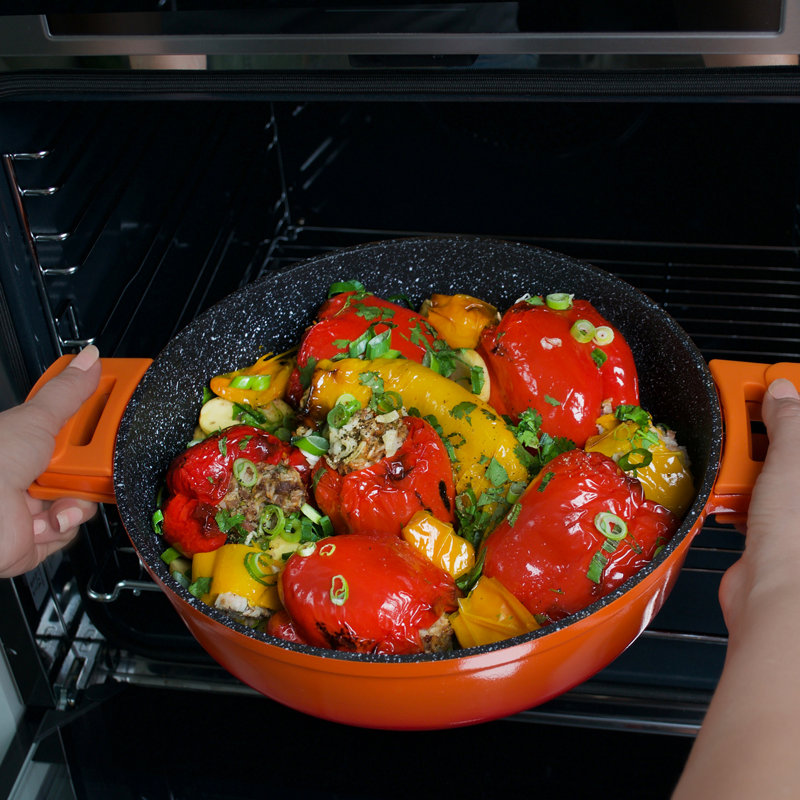 Stoneline 4.2L Aluminium Round Casserole Dish