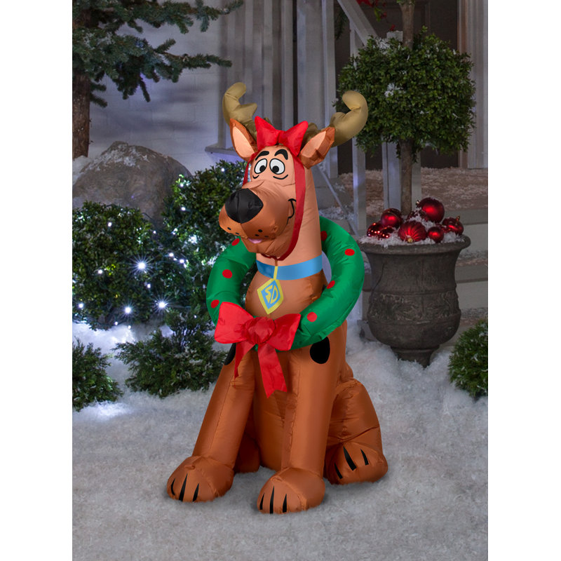Bouée gonflable Scooby Doo comme renne