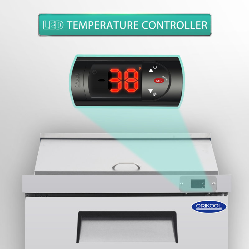 Daheat 8 Cubic Feet Prep Refrigerator