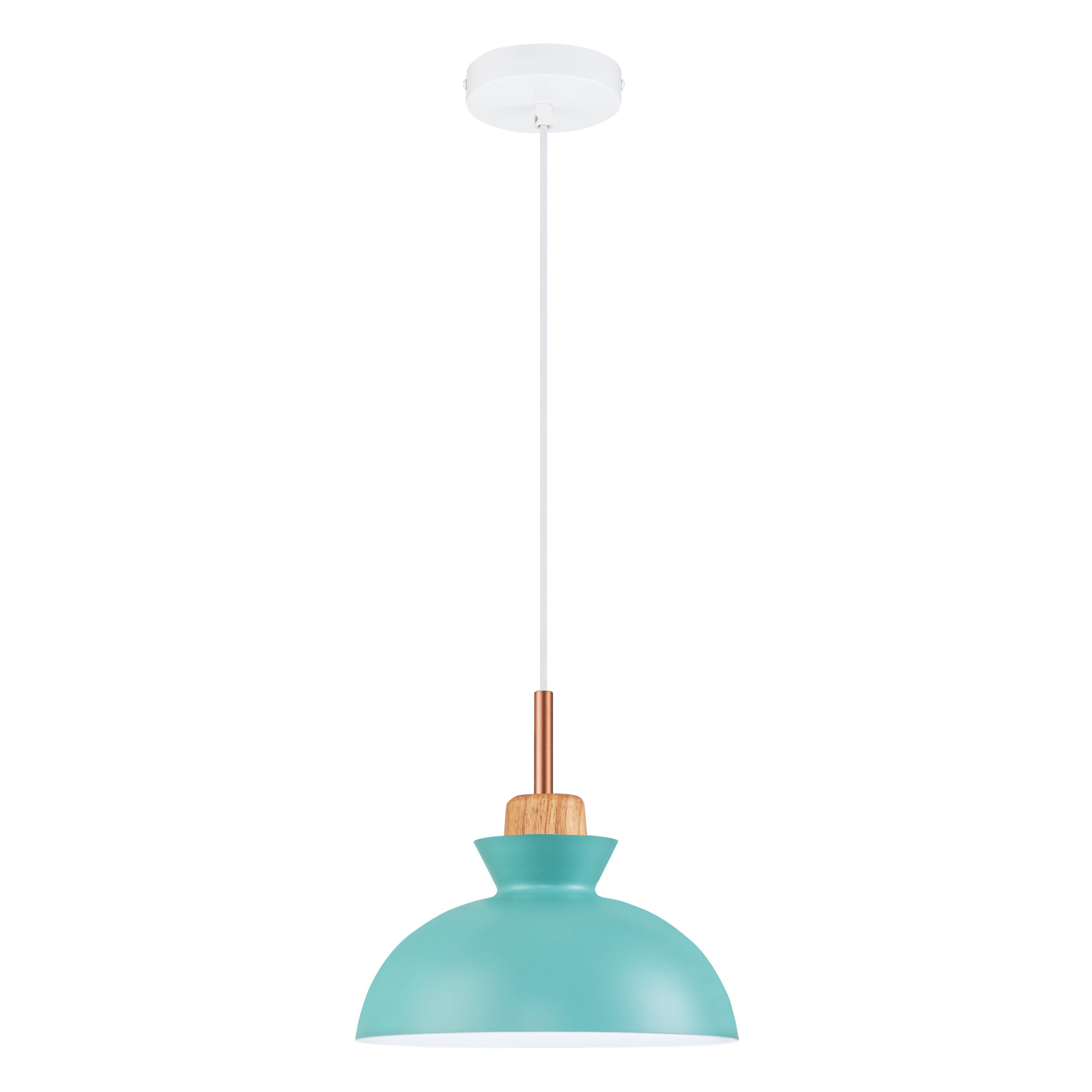 Ozma Single Light Dimmable Pendant, Mint