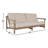 Inessa 83" Teak Sofa, Furniture Cover Included
