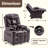 Goggans Kids Recliner with Anti-Tilt, Cup Holder-228047094