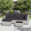 Ensemble de coussins de patio modulaire pour 3 sièges Wynee 9Pcs-397577410