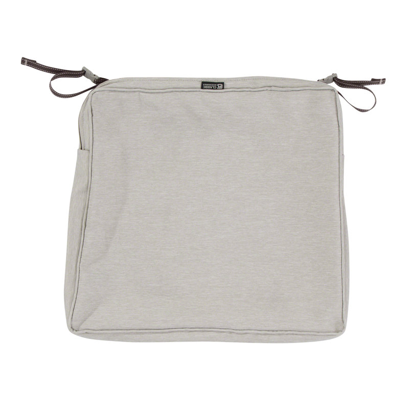 Ayvion Outdoor Patio Chair Cover, 5" H x 23"W x 21"D , Heather Gray