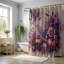 Rideau de douche standard 1 pièce Spooky Floral-1642413313
